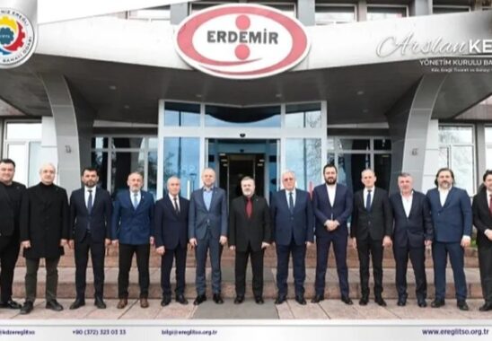 MESLEK ODALARI BAŞKANLARI ERDEMİR’DE